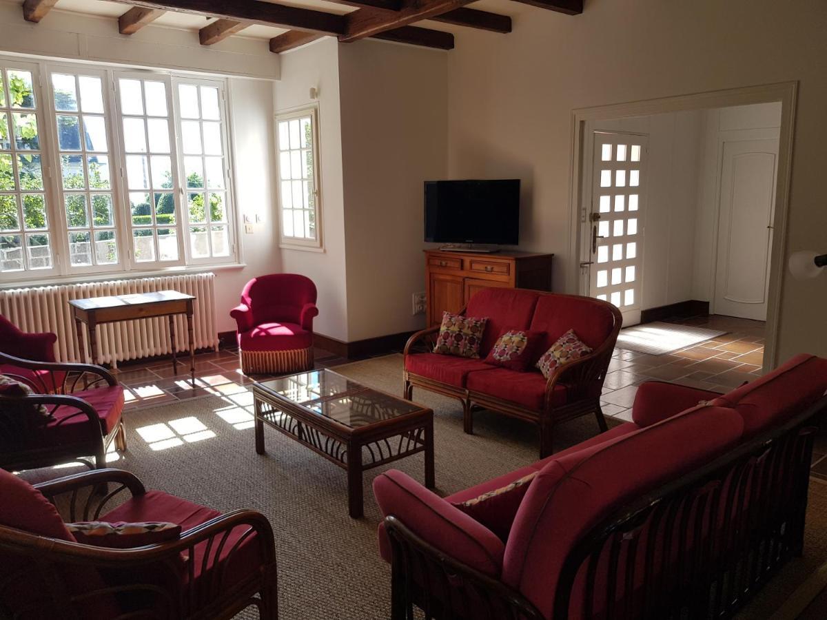 Villa Sur La Corniche Vue Mer กงการ์โน ภายนอก รูปภาพ